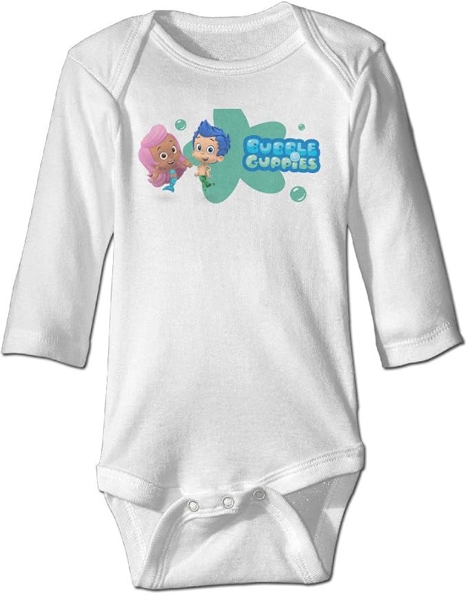 Amazon.com: Bubble Guppies Baby Onesie Toddler Clothes Outofits White