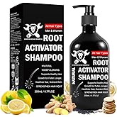 200ml Spartan Repair Shampoo Root Activator Shampoo for Men: Hair Growth Shampoo for Hair Loss and Thinning Hair, For Anti-Hair Loss, Natural Regrowth Formula for Men and Women