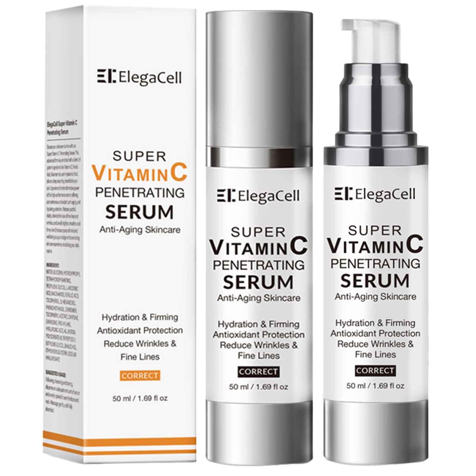 Mua Huyesoft ElegaCell Super Vitamin C Serum for Women Over 70 ... - Anti Aging Vitamins For Women'S Skin