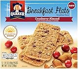 QUAKER Breakfast Flats, Cranberry Almond, 7 Ounce