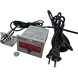 DIGITEN 110V-240V 6-Digit 0-999999 LED Display Digital UP Counter+Hall NPN Proximity sensor switch+holder