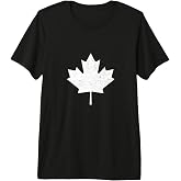 Canada Maple Leaf Vintage T-Shirt Canada Day T-Shirt Premium Tri-Blend T-Shirt