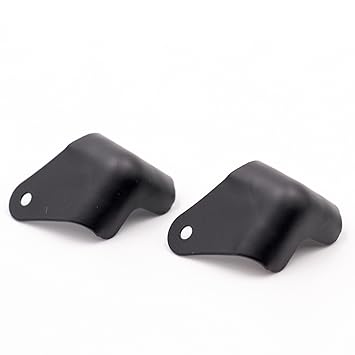 Gd Parts Pack Of 8 Black Steel Speaker Cabinet Corner Protector