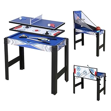 Homelikesport 5 En 1 Table De Jeux Pour Hockey Billard Basket