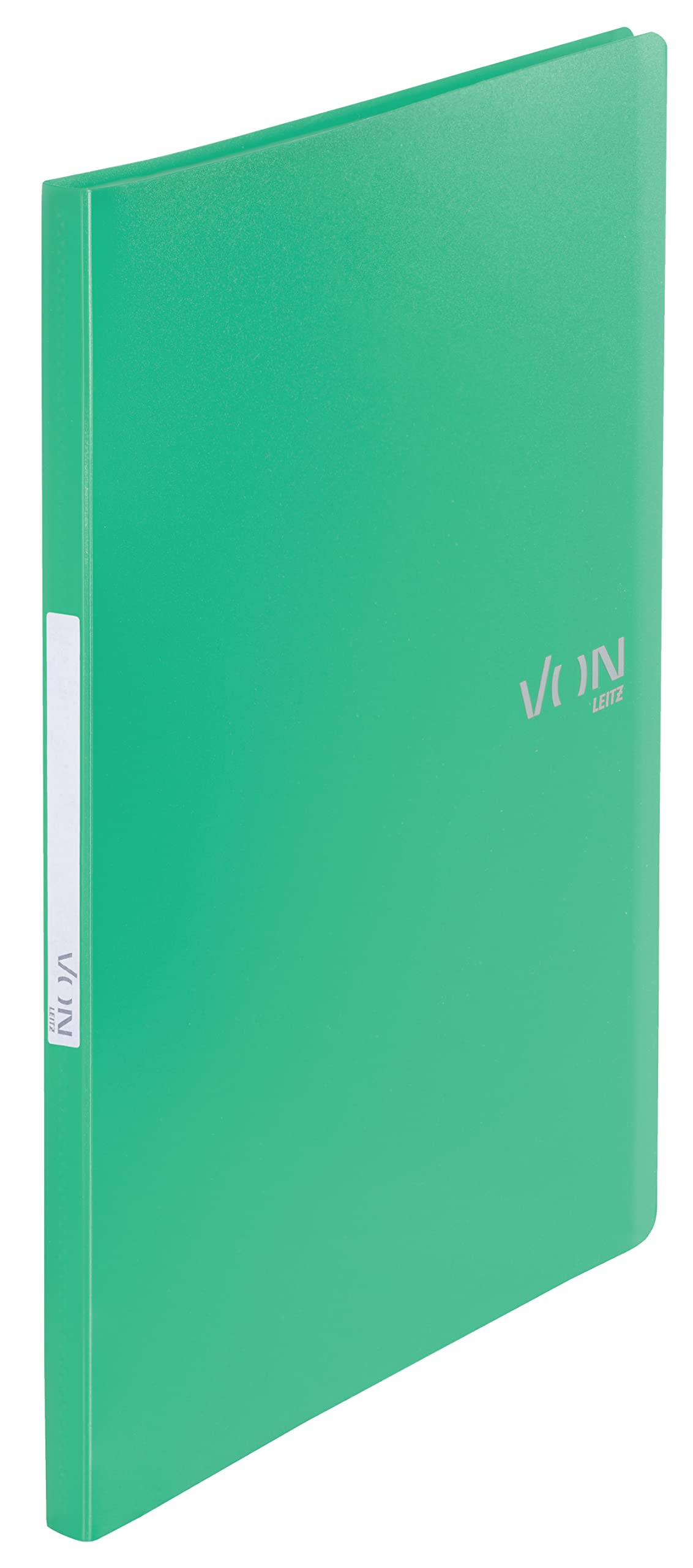 VON Leitz 46690055 A4 Display Book with 30 Compartments, PP Folder, Presentation Folder, for 60 Sheets, Flexible Document Tray for School, Study & Home, Pack of 5, Green