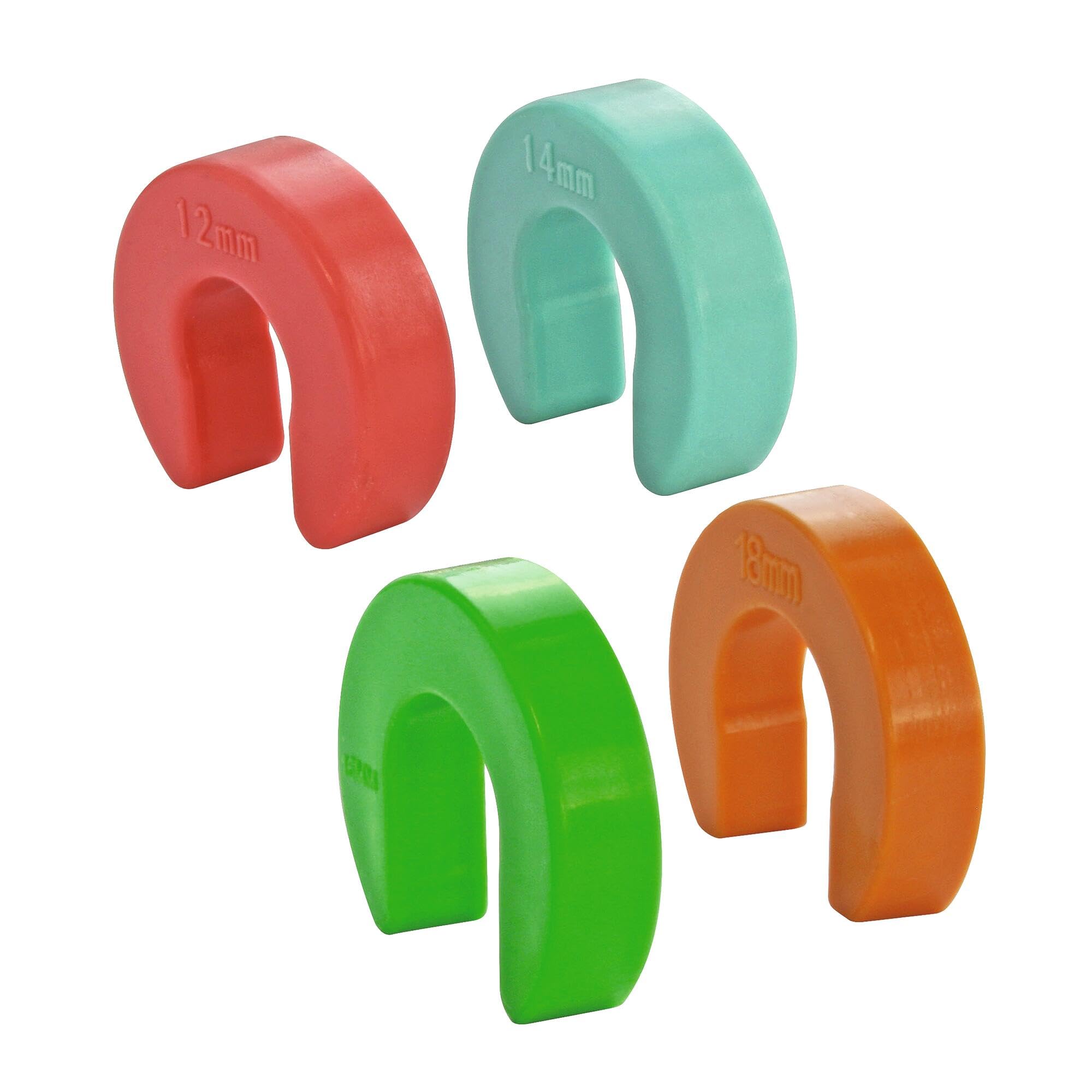 SOMATHERM FOR YOU 3540730015105 AUSBAU DIAM PushFit 12, 14, 16, 18 mm Kit 4 Rings Disassembly Fittings for Snap On Pipes Diameter 12, 14, 16, 18 mm, None