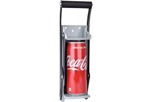 VASLON Can Crusher 16oz / Smasher, Crushes Soda Cans, Beer Cans and Water Bottles - Heavy Duty Large Metal Wall Mounted Soda 