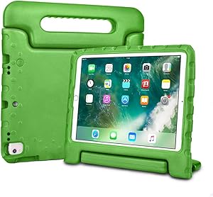 Bolete iPad 10.2 case 2019 / iPad Air 10.5 2019 Case, Lightweight Handle Stand Kids Cover Compatible with iPad Air 3rd Generation 10.5inch 2019 / iPad 10.2 inch 2019 Release Tablet, Green