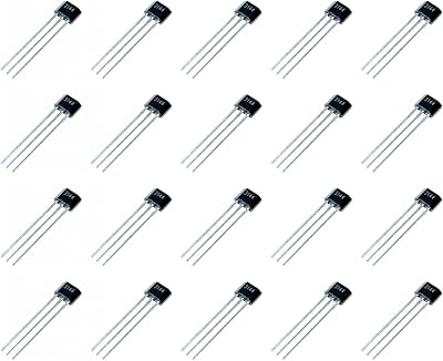 JZK 20x A3144 Bipolar Latching Hall Effect Sensor 3-Pin for Electronics Toys