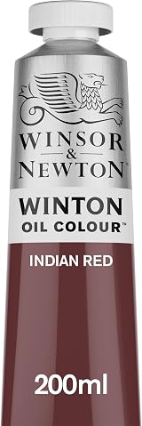 Winsor & Newton Winton Indian Red 200ml Oil Colour