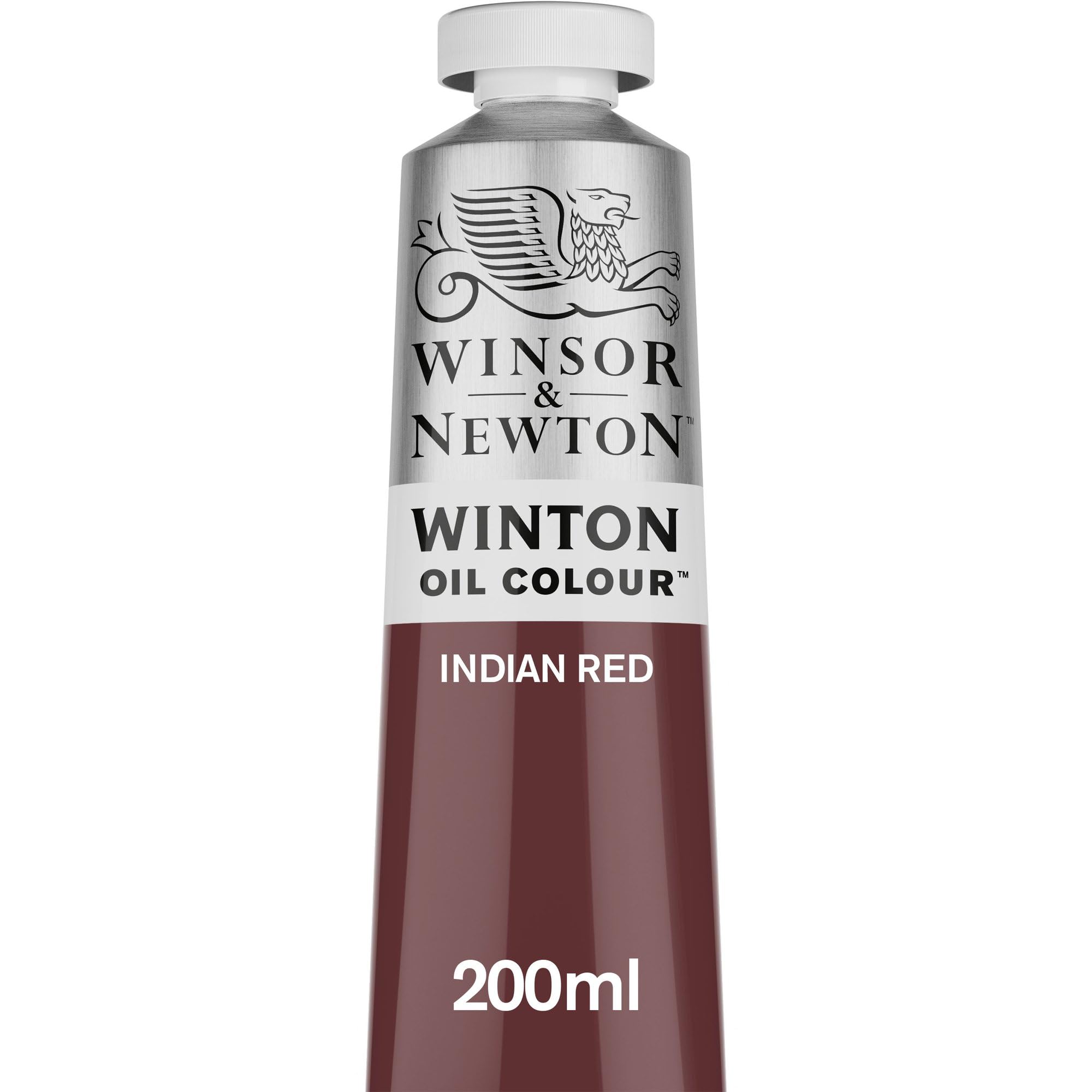 Winsor & Newton Winton 200ml Oil Colour - Indian Red,1437317 — image 1