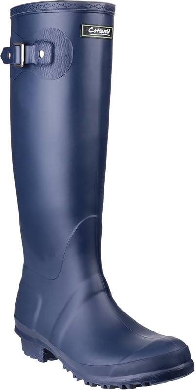 Cotswold Sandringham Wellingtons Female Navy Size 6 Buckle Up
