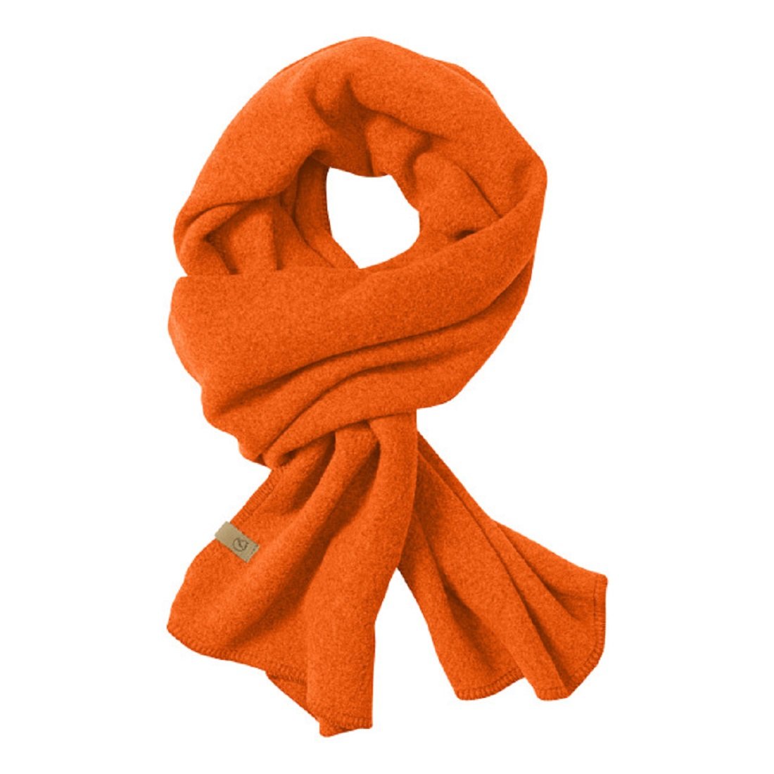 FJÄLLRÄVEN Lappland Fleece Scarf - Safety Orange, One Size