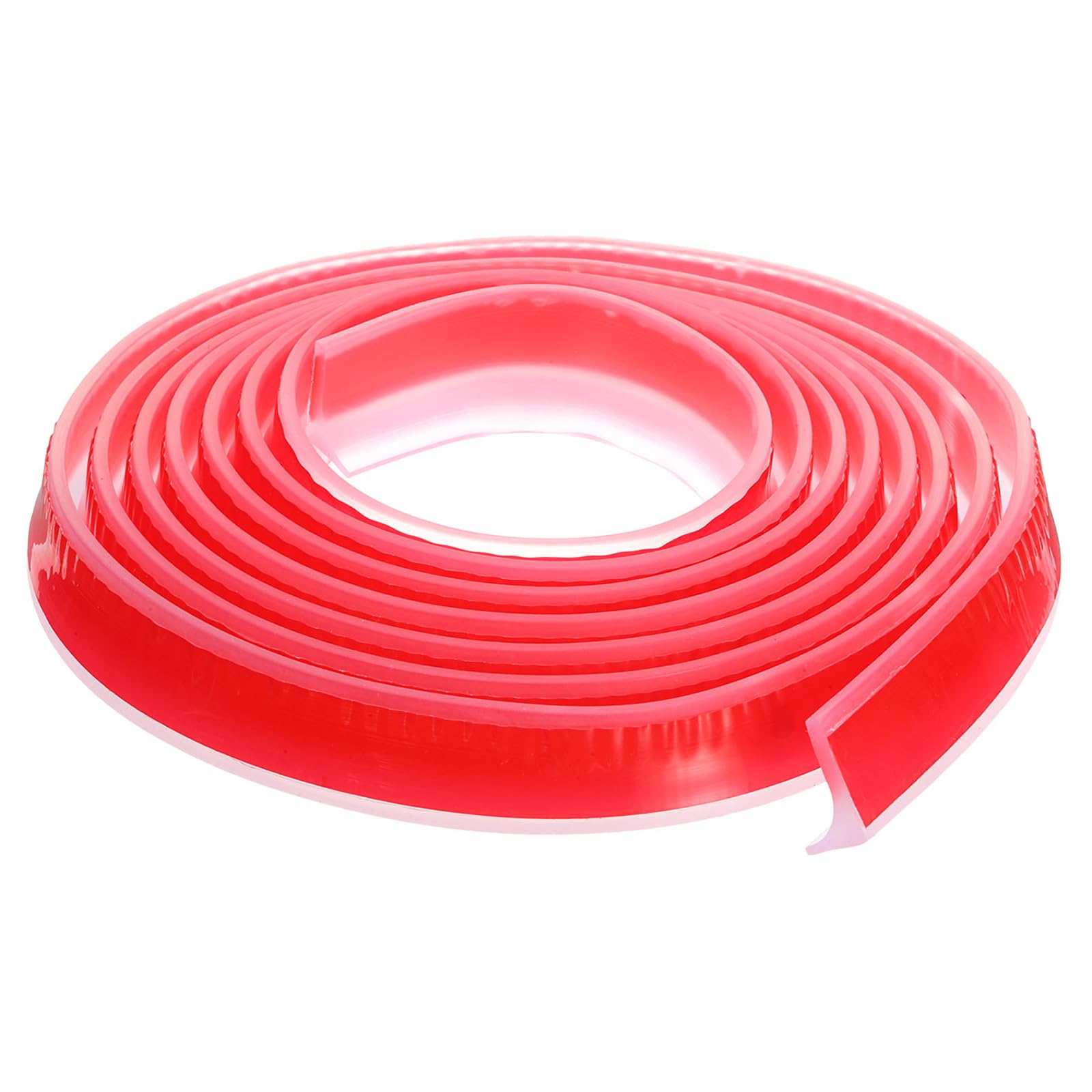 DTGN 98"x0.8"x0.5" (LxWxH) Collapsible Shower Barrier Stopper - 1 Pack - Good for Bathroom Kitchen - L Shape Water Splash Guard Blocker - Clear