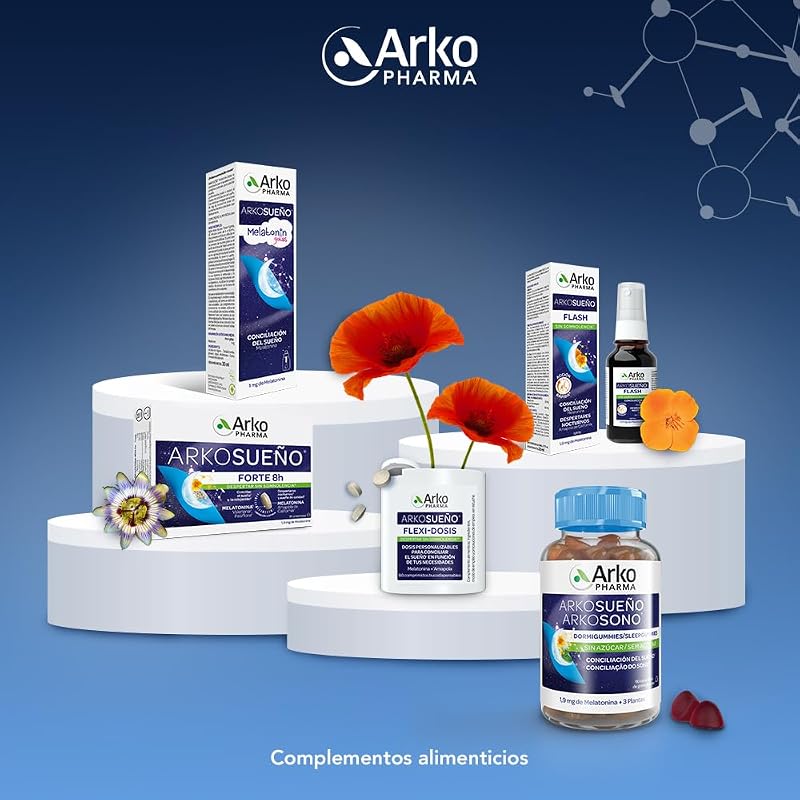 Arkosueño Forte 8h 30 comprimidos Melatonina 1,9mg Valeriana