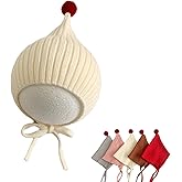 Pixie Bonnet Baby, Pixie Bonnet Toddler, with Chin Strap Warm Winter Cap for Girls Boys