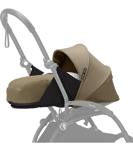 Amazon.com : Babyzen YOYO 0+ Bassinet, Toffee - Includes Thick