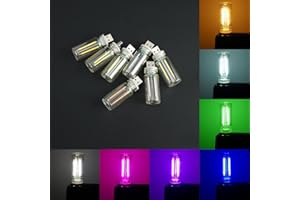 GINTBN USB Interior Car Lights, USB Retro Car Interior Atmosphere Lights, Touch Adjustment Plug-in USB Automotive Night Lamps, Mini LED Bulb Lamp for Car, Bedroom