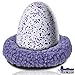 Black & White Label Company - Nest for Hatchimals Magical Mixies - Egghead Bed Nesting 6.5” Fleece Egg Accessory Holder - for Use with Hatchimals Eggs LOL FurReal Interactive Toys - Purple