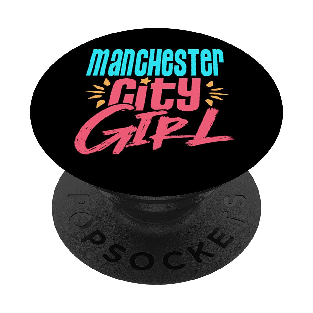 Manchester City Girl Souvenir PopSockets Swappable PopGrip