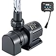 Hygger 2650GPH Quiet Submersible and External 24V Water Pump, with Controller (30%-100% Settings), Powerful Return Pump for Fish Tanks, Aquariums, Ponds, Fountains, Sump, Hydroponics (80W, 19.7ft)
