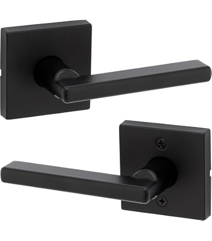 Kwikset 154HFLSQT-26D Halifax Square Passage Door Locks Satin