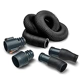 POWERTEC 70355 Dust Collection Hose Kit | 10' Hose