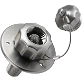 G-Sunny All Metal RV City Water Inlet with Check Valve, RV Water Inlet Replacement, RV Water Fill Inlet,RV Water Inlet Connection for for RV Camper Motorhome Trailer Marine