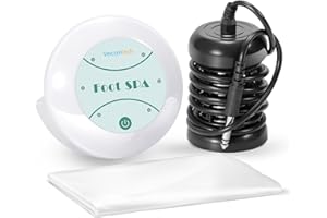 VEICOMTECH Ionic Detox Foot Bath Machine, Foot Detox Spa Ion Cleanse Chi Machine for Home Use Beauty Club Salon, Regain Health & Vitality with 5 Liners （Tub Not Include）