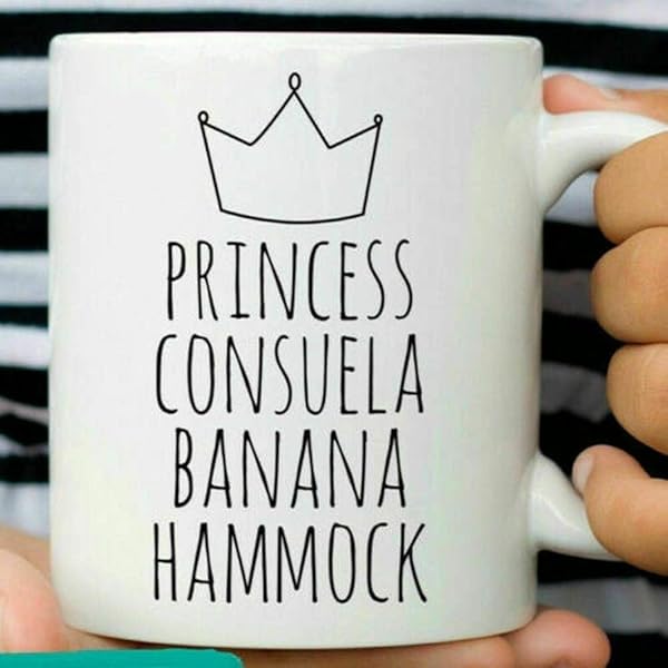 Download Amazon Com Princess Consuela Banana Hammock Mug Funny Friends Coffee Mugs Kitchen Dining