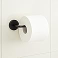 Signature Hardware 953925 Drea Wall-Mounted Toilet Paper Holder - Matte Black