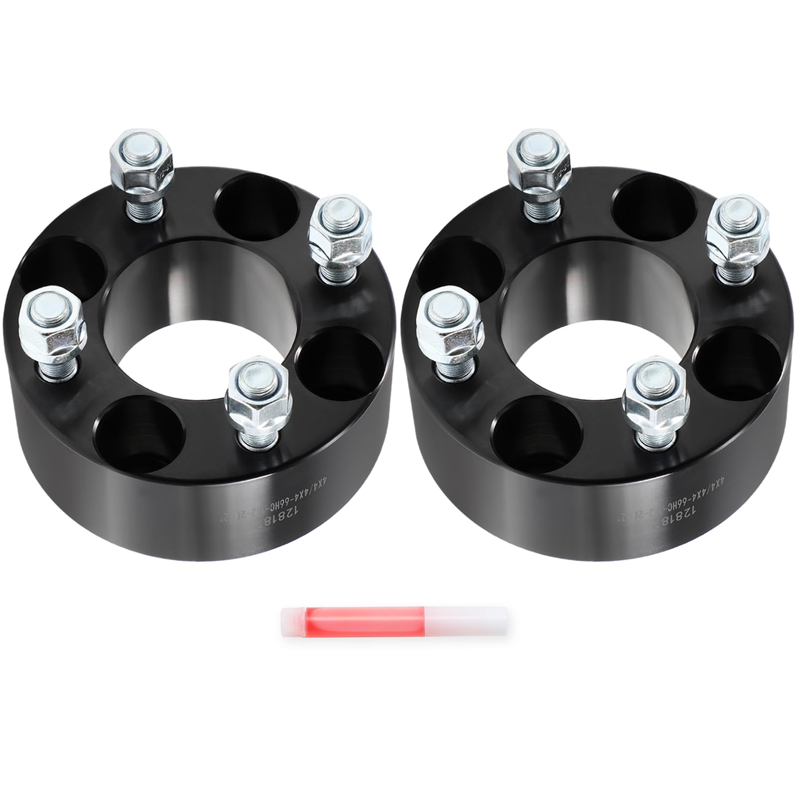 Photo 1 of ECCPP 2PCS 4x4 to 4x4 Wheel Spacers 4x101.6mm to 4x101.6mm Lug Centric 2" 4 Lug 1/2" 66mm hub bore Compatible with for Club Car for EZ GO for Golf Cart