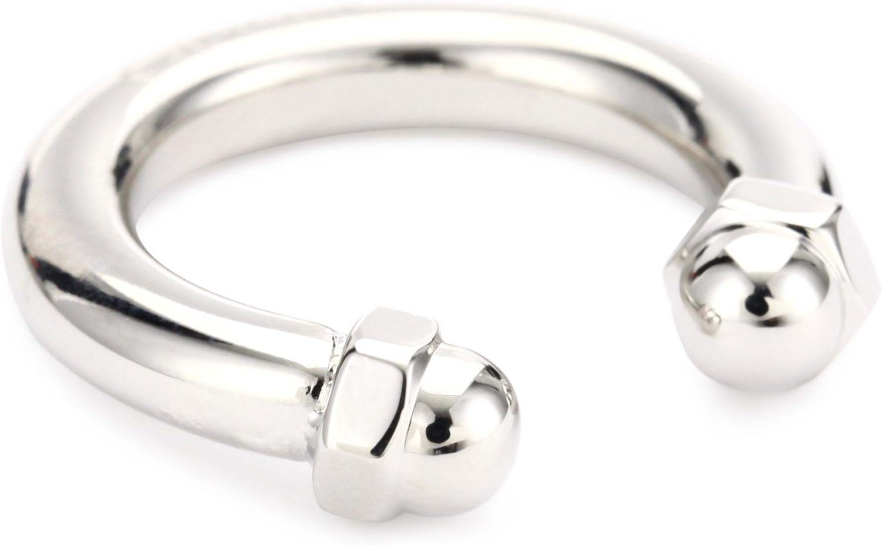 Vita Fede "Bulloni Ring" Silver- Plated Ring, Size 6