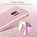 ESR for Samsung Galaxy S7 Edge Case, Luxury Glitter Sparkle Bling Designer Case [Slim Fit, Hard Back Cover] Shinning Fashion Style for Samsung Galaxy S7 Edge Case (Rose Gold)