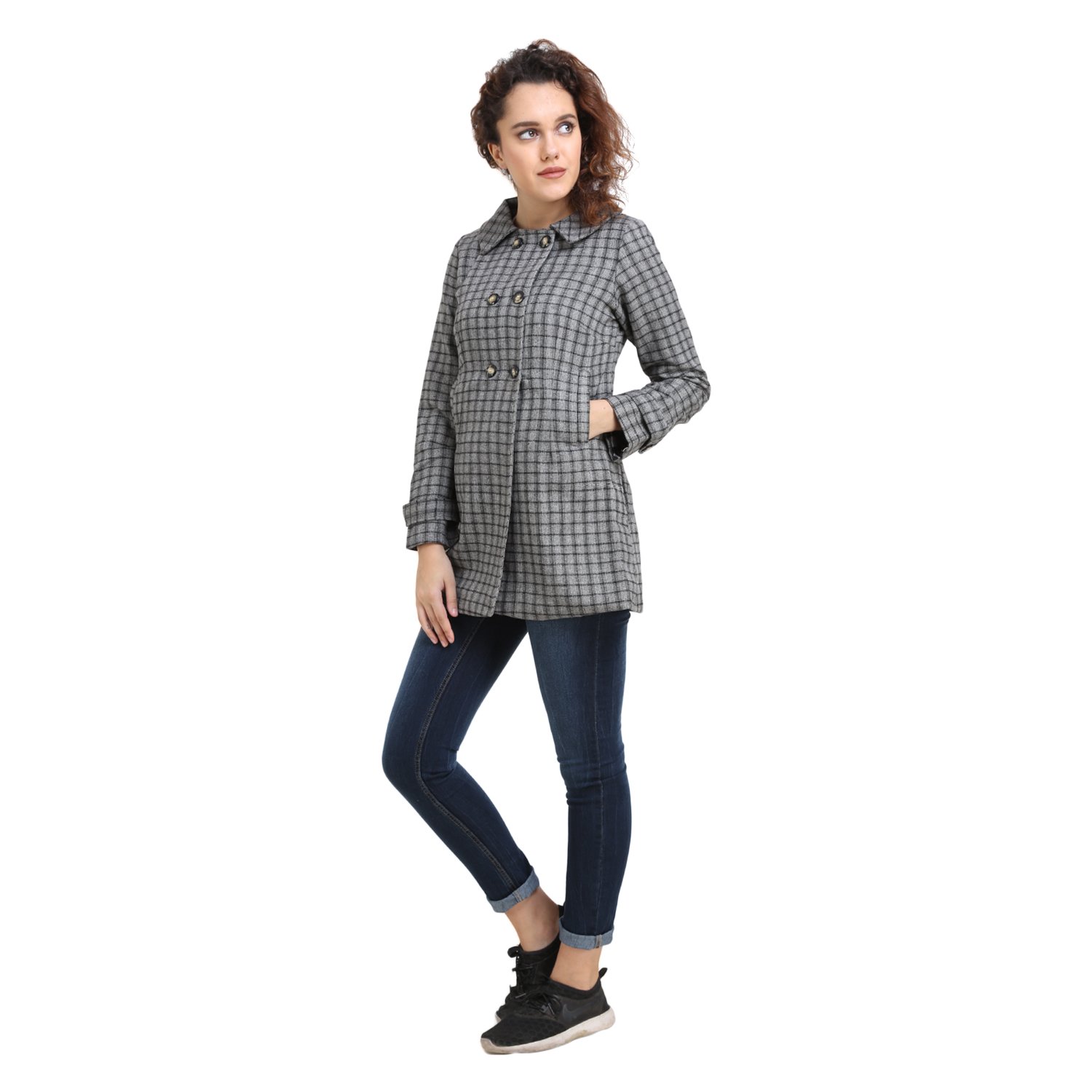 double breasted coat