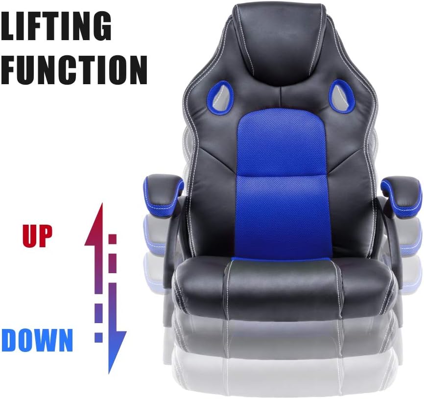 Avec V Rin Gaz Test Sgs Play Haha Fauteuil De Bureau Pivotant Ergonomique Avec Support Lombaire En Similicuir Avec Chaise De Travail R Glable Meubles Ameublement Et Decoration Napravi Rs