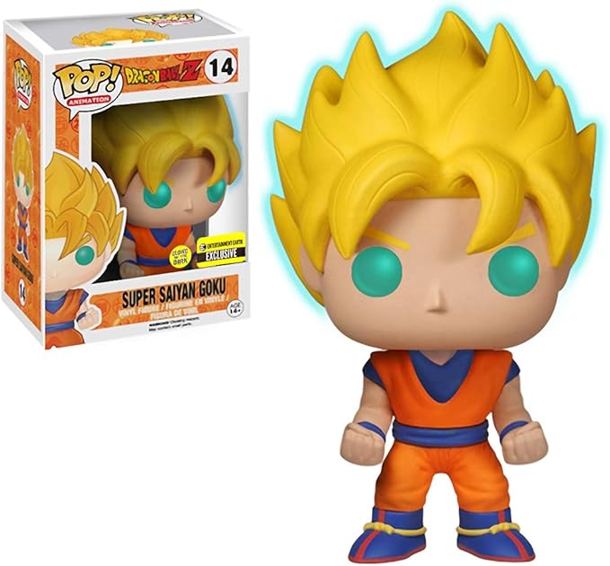 muñeco goku super saiyan