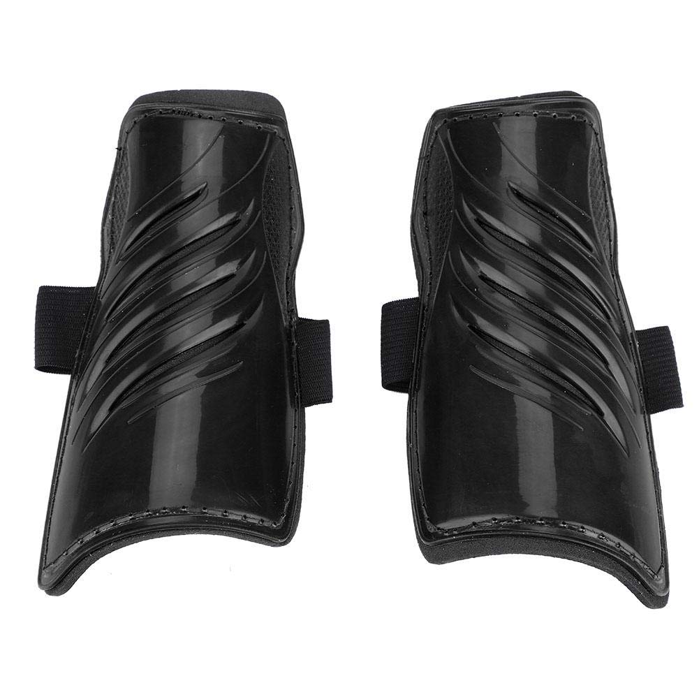 Mxtech Shin Guards, Shin Pads, Comfortable Sturdy Lightweight Cleanable Protecting Legs for Practice Soccer Players(black)