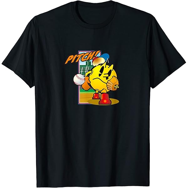 Amazon.com: PAC-MAN T-Shirt : Clothing, Shoes & Jewelry