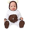 Vollence 20 inch Full Body Silicone Baby Dolls That Look Real, Not Vinyl Dolls, Soft Realistic Newborn Lifelike Silicone Baby Dolls Gifts for Kids,Birthday Gifts - Girl