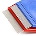 Tear Stain Remover Combs Flea Combs For Dogs, Gently and Effectively Removes Crust, Mucus, and Stains with Smooth Stainless Tooth, Pack of 2.