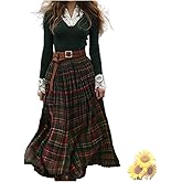 Womens Vintage Western Cowgirl Dresses, Lace Deep V Neck Long Sleeve Maxi Dress, Vintage Boho Western Dresses