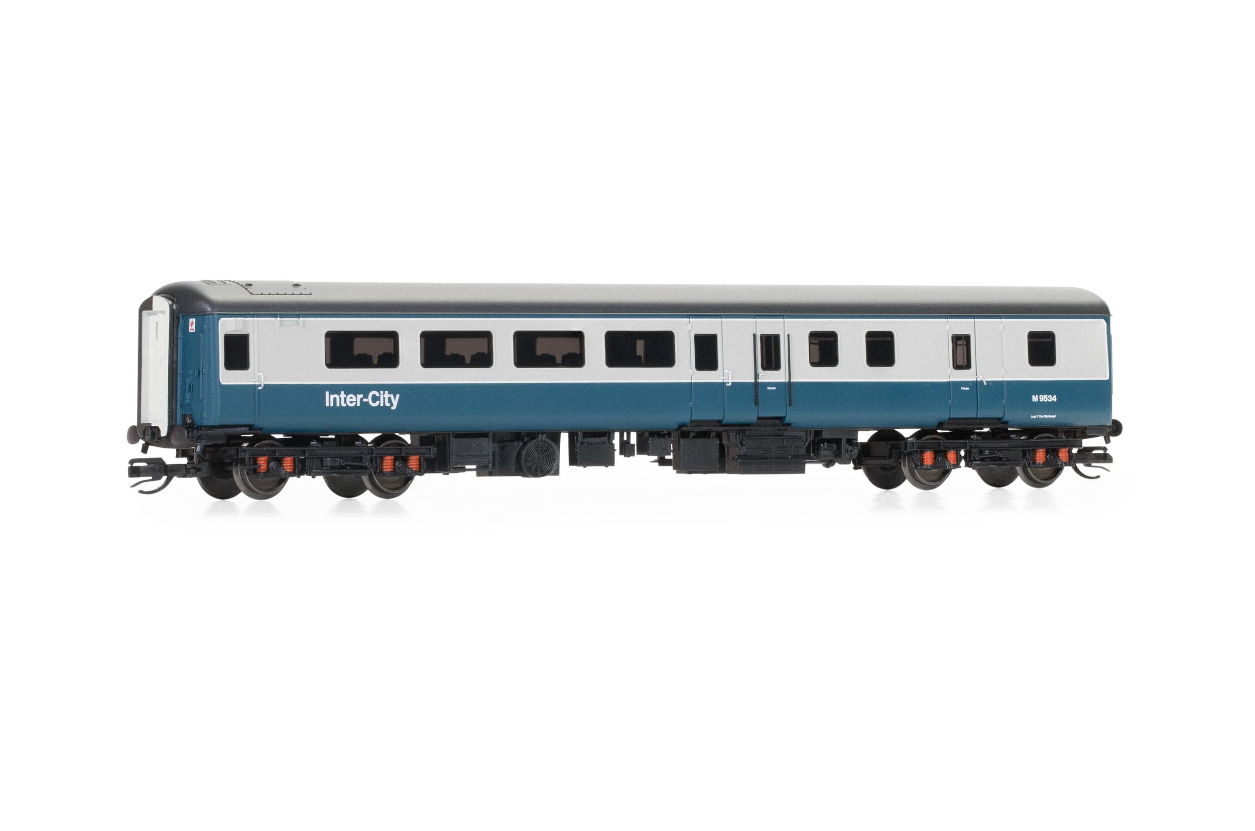 Hornby TT:120 Coach Car - TT4019 BR, Mk2F Brake Standard Open, M9519 - Era 7 Train Toy, TT Gauge Carriage for Train Set, Rolling Stock Models for Adults - 1:120 Scale Model Gift
