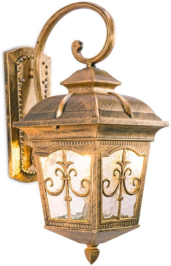 American Country Wall Mount Porch Light Outdoor Fixtures with Hammered