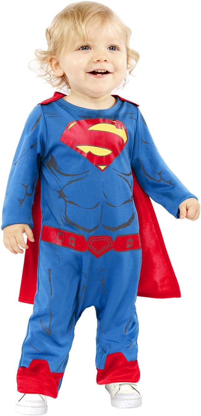 Ensemble Bébé Garçon 6-9 Mois Superman - Veste Et Pantalon 2 Pièces - Neuf Sans étiquettes