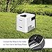 COSTWAY Gas Water Heater, Portable Outdoor Shower Propane Gas Instant Battery Powered Hot Water Heater with Carrying Bag for Outdoor, Camping, Backpacking, Surfing, Climbing, Traveling