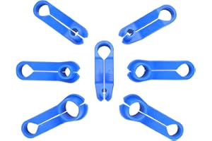 ITEQ 7PCS AC Fuel Line Disconnect Tool Set for Most Ford/GM/Chrysler/Mazda,Includes 1/4 5/16 3/8 1/2 5/8 3/4 7/8 Inch Transmission Oil Cooler Line Quick Disconnect Kit Fuel Line Removal Tool