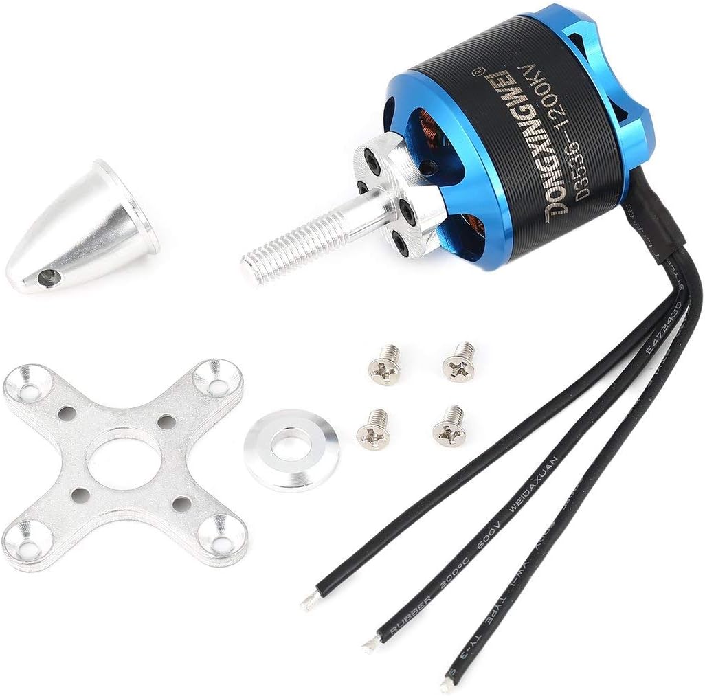 Liobaba D3536 1200KV 2-4S Brushless Motor RC FPV Fixed Wing Airplane Aircraft 2000mm 2M Skysurfer FPV Glider Plane Spare Parts Blue