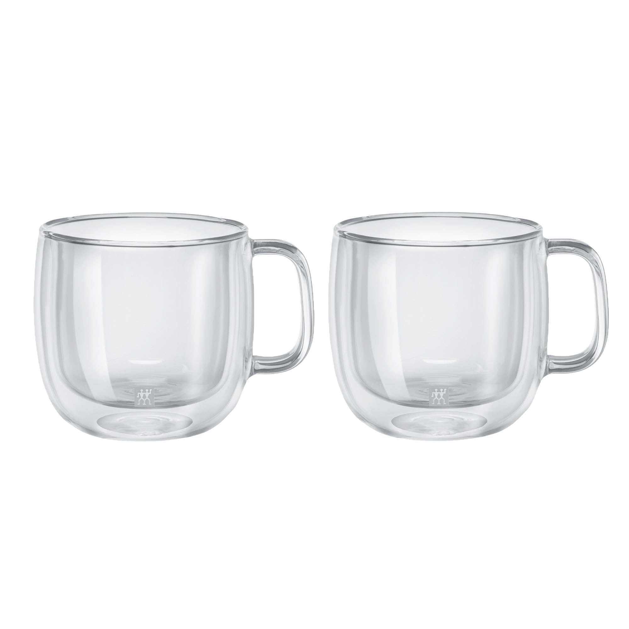 Photo 1 of ZWILLING J.A. Henckels Cappuccino Glass Mug Set, Clear, 2-pc