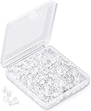 Silicone Earring Backs Backings 600 Pcs Soft Clear